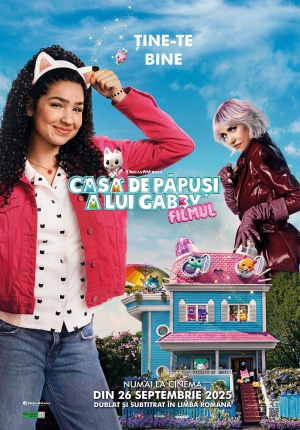 Afis CASA DE PĂPUȘI A LUI GABBY: FILMUL